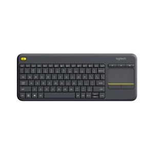 Logitech K400 Plus teclado RF inalámbrico QWERTY Holandés Negro