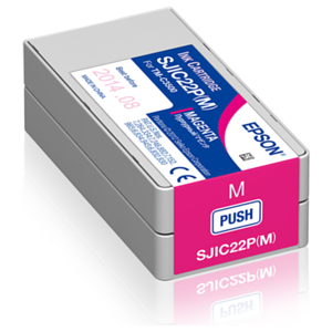 Epson SJIC22P(M): Ink cartridge for ColorWorks C3500 (Magenta)