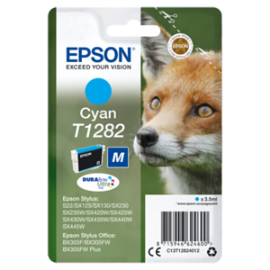 Epson Fox Cartucho T1282 cian Epson Fox Cartucho T1282 cian