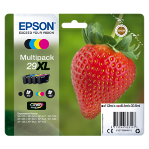 Epson Strawberry Multipack 4-colours 29XL Claria Home Ink