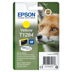 Epson Fox Cartucho T1284 amarillo