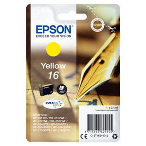 Epson Pen and crossword Cartucho 16 amarillo