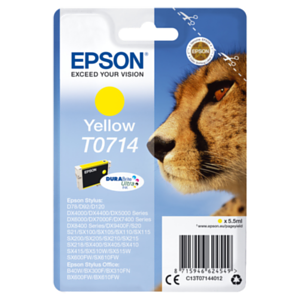 Epson Cartucho T0714 amarillo Epson Cartucho T0714 amarillo