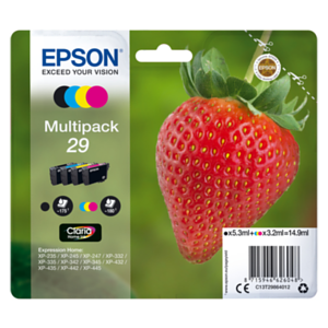 Epson Strawberry Multipack 4-colours 29 Claria Home Ink