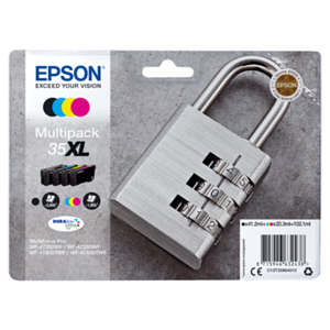 Epson Padlock Multipack 4-colours 35XL DURABrite Ultra Ink