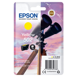 Epson Singlepack Yellow 502 Ink Epson Singlepack Yellow 502 Ink