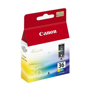 Canon CLI-36 Col 1 pieza(s) Original Rendimiento estándar Cian, Magenta, Amarillo