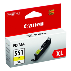 Canon CLI-551XL Y 1 pieza(s) Original Alto rendimiento (XL) Amarillo Canon CLI-551XL Y 1 pieza(s) Original Alto rendimiento (XL) Amarillo