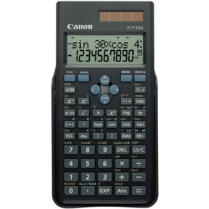 Canon F-715SG calculadora Bolsillo Calculadora científica Negro