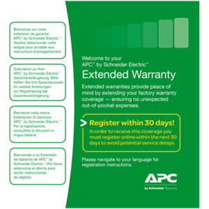 APC Service Pack 3 Year Extended Warranty