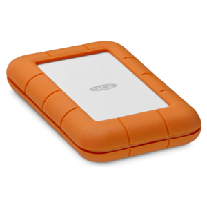 LaCie Rugged Secure 2000GB Naranja Blanco - Disco Duro Externo