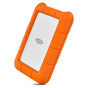LaCie Rugged USB-C disco duro externo 1000 GB Naranja, Plata