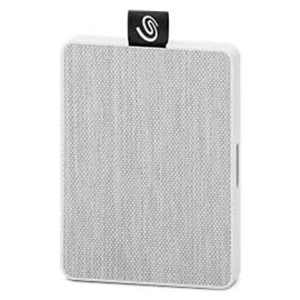Seagate One Touch 500GB SSD Blanco - Disco Duro Externo
