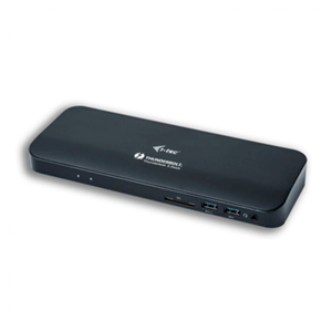 i-tec Thunderbolt 3 Dual 4K Docking Station + USB-C to DP Cable (1,5 m) with Power Delivery 85W + Two TB3 Cables: 150cm & 70cm -