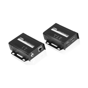 Aten VE901 extensor audio/video Transmisor y receptor de señales AV Negro