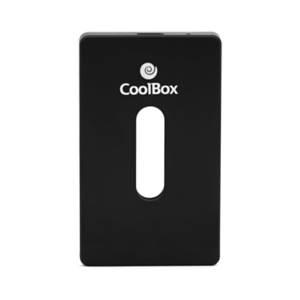 CoolBox SlimChase S-2533 Caja externa para unidad de estado sólido (SSD) Negro 2.5"