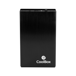 CoolBox SlimChase A-3533 Caja de disco duro (HDD) Negro 3.5"