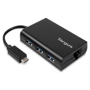 Targus ACH228 USB-C 2x USB-A+2x USB-C Plata