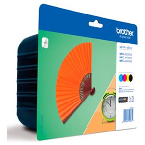 Brother LC-129XLVALBP cartucho de tinta Original Negro, Azul, Rojo, Amarillo 1 pieza(s)