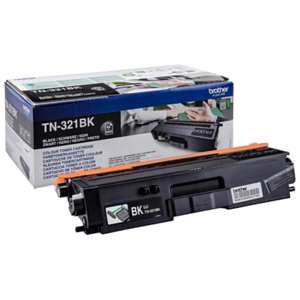 Brother TN-321BK cartucho de tóner 1 pieza(s) Original Negro