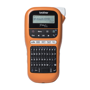 Brother PT-E110VP impresora de etiquetas Térmica directa Color 180 x 180 DPI TZe QWERTY Brother PT-E110VP impresora de etiquetas Térmica directa Color 180 x 180 DPI TZe QWERTY