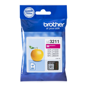 Brother LC-3211M cartucho de tinta Original Rendimiento estándar Magenta