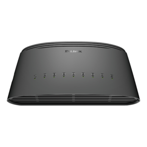 D-Link DGS-1008D/E L2 Gigabit Ethernet (10/100/1000) Negro - Hub Switch