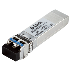 D-Link DEM-432XT red modulo transceptor Fibra óptica 10000 Mbit/s SFP+ 1310 nm