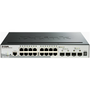 D-Link DGS-1510-20 switch Gestionado L3 Gigabit Ethernet (10/100/1000) Negro