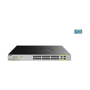 D-Link DGS-1026MP switch No administrado Gigabit Ethernet (10/100/1000) Negro, Gris Energía sobre Ethernet (PoE)