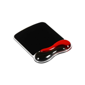 Kensington Reposamuñecas gel Duo ratón rojo/gris
