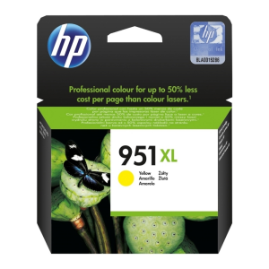 HP 951XL Original Amarillo para impresión de fotografías 1 pieza(s)