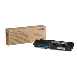 Xerox Cartucho de tóner cián de gran capacidad para Phaser 6600/WorkCentre 6605 (6000 páginas)