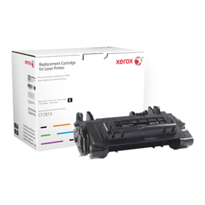 Xerox Cartucho de tóner negro. Equivalente a HP CF281A. Compatible con HP LaserJet M604, LaserJet M605, LaserJet M606, LaserJet