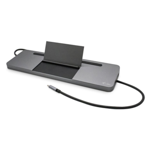 i-tec Metal USB-C Ergonomic 4K 3x Display Docking Station + Power Delivery 85 W