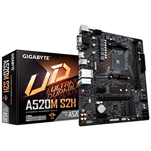 Gigabyte A520M S2H Zocalo AM4 Micro ATX - Placa Base