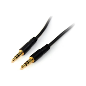 StarTech.com MU15MMS cable de audio 4,6 m 3,5mm Negro