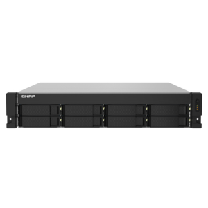 QNAP TS-832PXU AL324 Ethernet Bastidor (2U) Aluminio, Negro - NAS