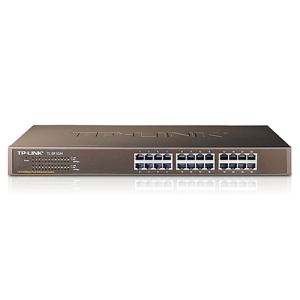 TP-LINK TL-SF1024 Fast Ethernet (10/100) Negro - Hub Switch