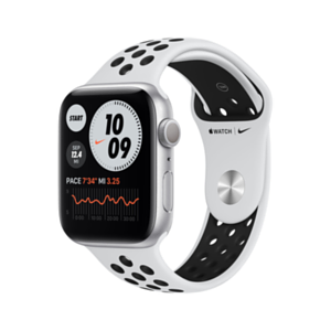Apple Watch Series 6 Nike OLED 44 mm GPS Plata - Reloj InteligenteGPS (satélite)