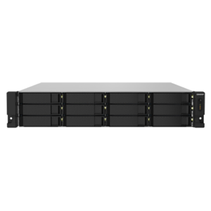 QNAP TS-1232PXU-RP AL324 Ethernet Bastidor (2U) Negro - NAS