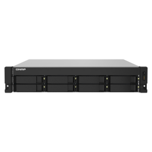 QNAP TS-832PXU AL324 Ethernet Bastidor (2U) Negro - NAS