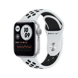 Apple Watch Series 6 Nike OLED 40 mm Plata GPS - Reloj Inteligente