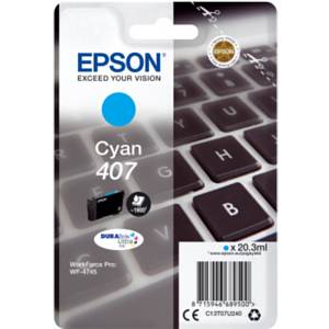 Epson C13T07U240 Original Cian - Cartucho Epson C13T07U240 Original Cian - Cartucho