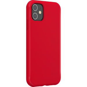 Carcasa rosa rígida de tacto suave para iPhone 12 / 12 Pro