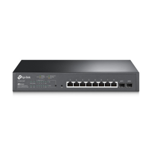 TP-LINK TL-SG2210MP Gigabit Ethernet (10/100/1000) PoE Negro - Hub Switch