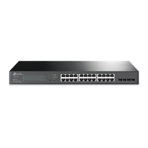 TP-Link TL-SG2428P Gigabit Ethernet (10/100/1000) PoE Negro - Hub Switch