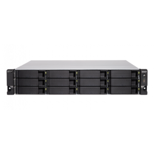 QNAP TS-h1277XU-RP 3700X Ethernet Bastidor (2U) Negro, Gris - NAS
