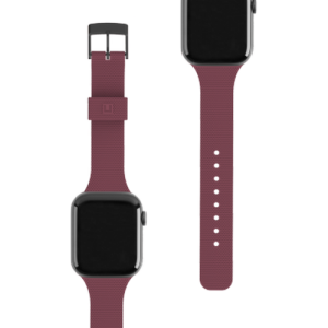 Urban Armor Gear Apple Watch 42mm - 44mm Silicona Berenjena - Correa