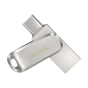 Sandisk Ultra Dual Drive Luxe 128GB USB A / USB C 3.2 Gen 1Acero inoxidable - Pendrive
